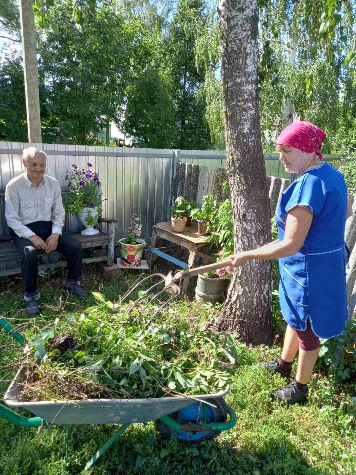 Уборка придомовой территории