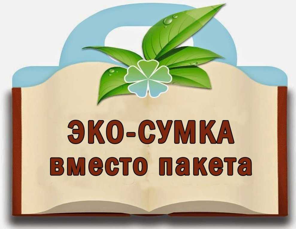 Экосумка вместо пакета