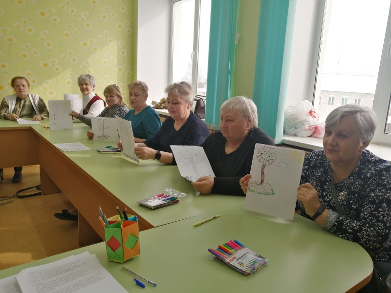 Занятие с психологом в ОДП