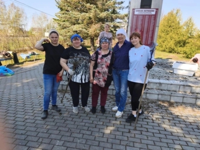 🌳 Чистота и порядок ко Дню Победы!