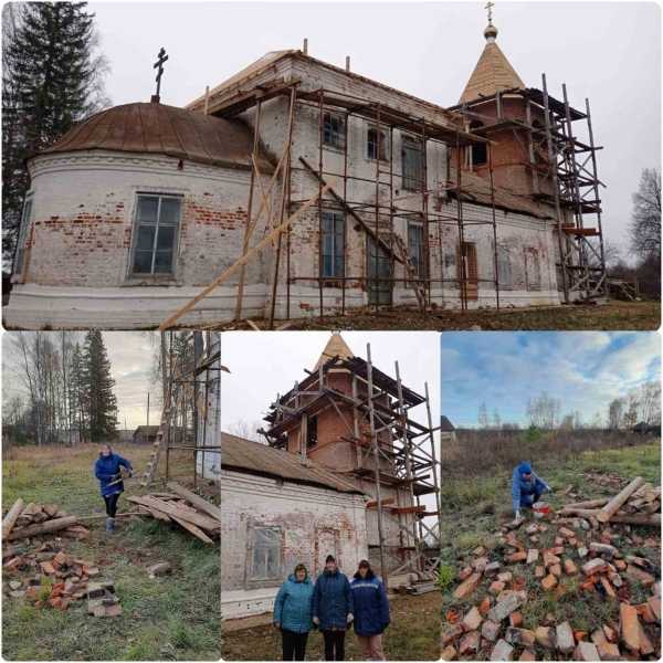 Помощь в восстановлении храма