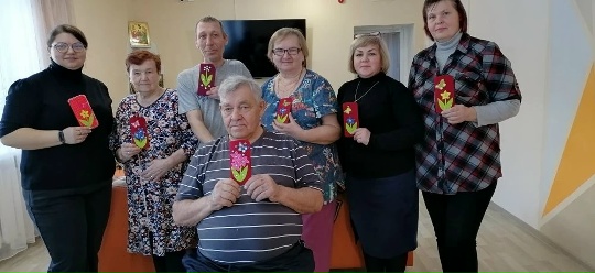 Мастер-класс для проживающих в отделении Специализированный жилой дом